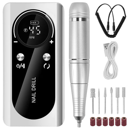 Portable Rechargeable Nail Buffer & Polisher Set