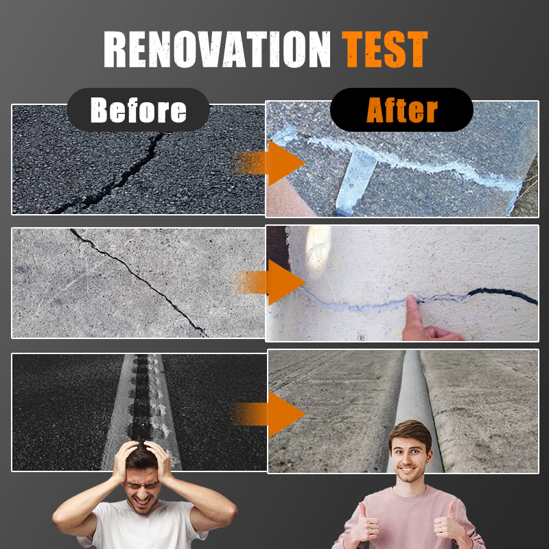 Special Offer: Waterproof Concrete Crack Filler | High Elasticity Sealant for Asphalt & Masonry | Weather-Resistant & Odour-Free Repair Paste