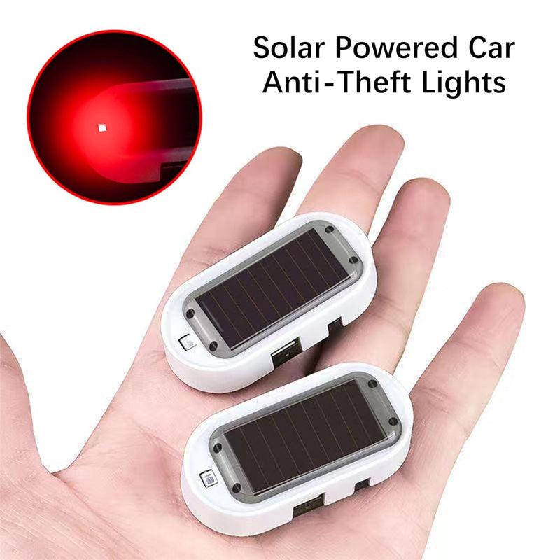 ⏳Limited-time 50% off⏰ Solar Anti-Theft LED Flashing Lamp🚗🚨