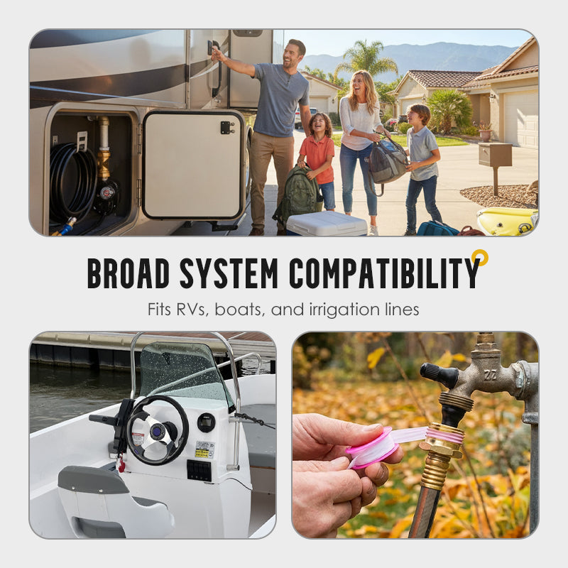 ⚙️High-performance Brass Exhaust Adapter For RV Piping