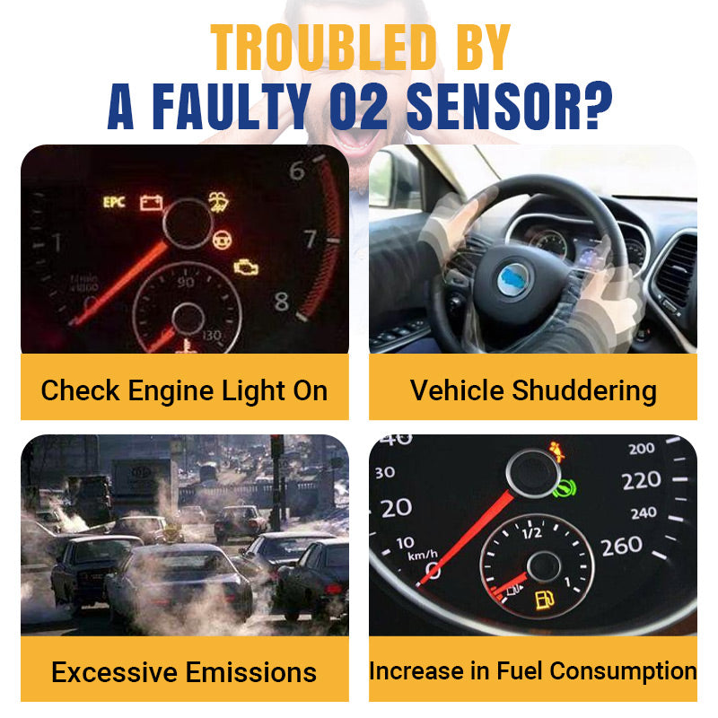 ⏳Limited-time 50% off⏰Automotive O2 Sensor Offset Socket & Thread Chaser 5 PCS Set🚗🔧