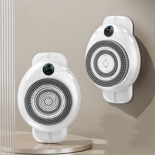 Wall-Mounted Electric Back Scrubber for Shower