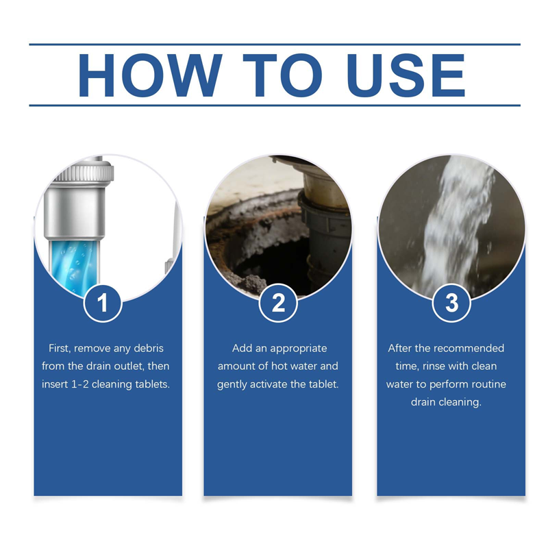 Garbage Disposal Cleaning Deodorizer Tablets