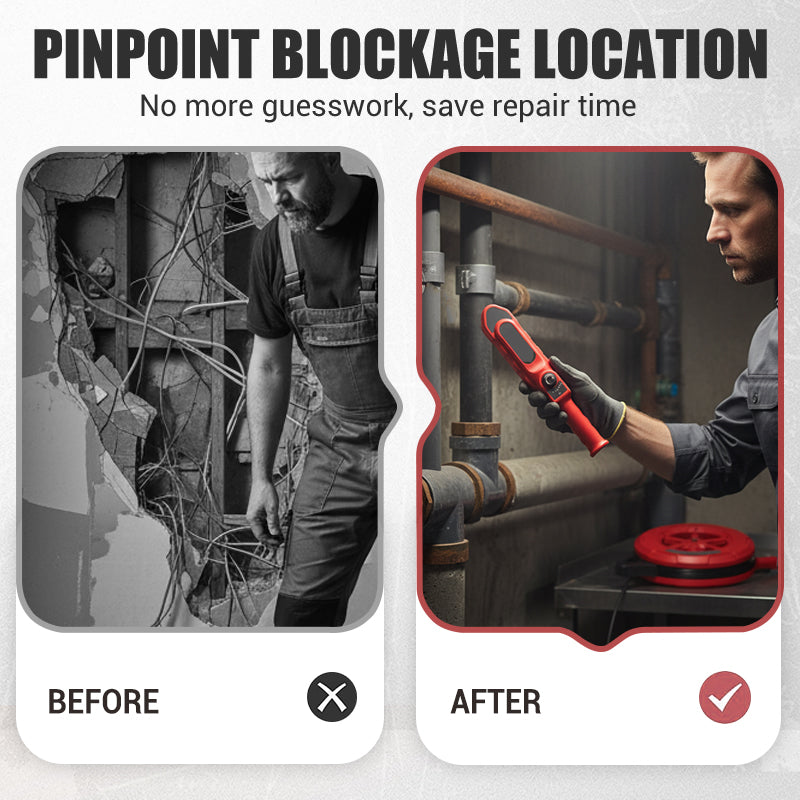 📢📢50%  OFF !! ⏰Professional Pipe Blockage Detector