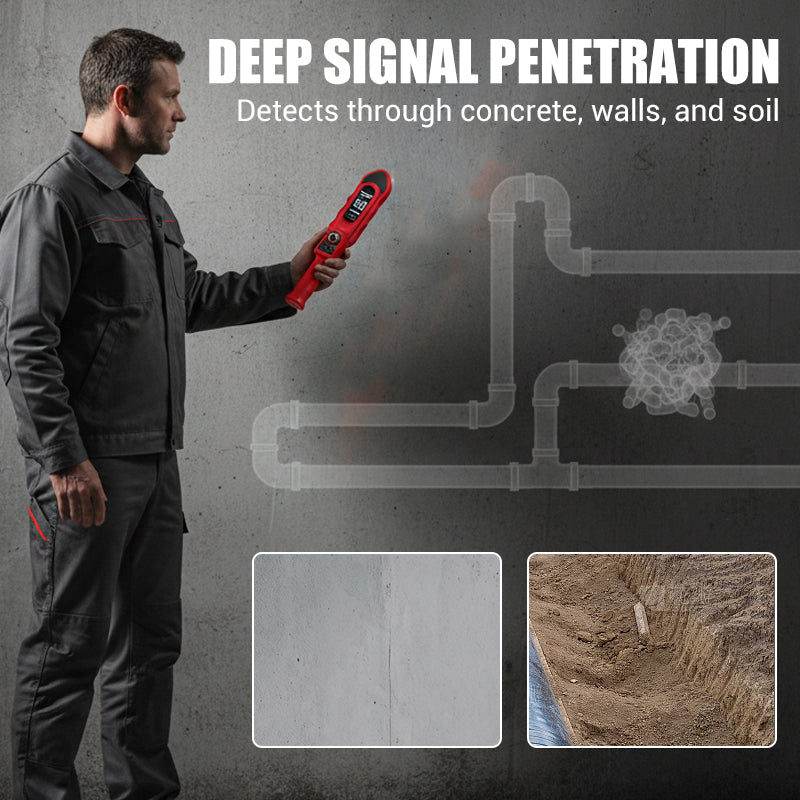 📢📢50%  OFF !! ⏰Professional Pipe Blockage Detector
