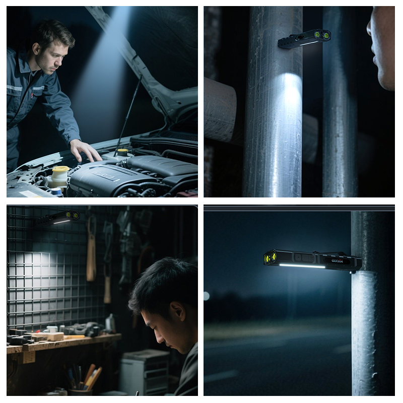 🔦 50% OFF NOW! 💥 Magnetic Multi-Function LED Flashlight – 1500 Lumens, UV, Laser & Type-C – Perfect for camping, car repairs or emergencies – hands-free with strong magnet 🚗🔧