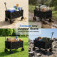 📢📢40% OFF !! ⏰Collapsible Wagon Cart with Wheels