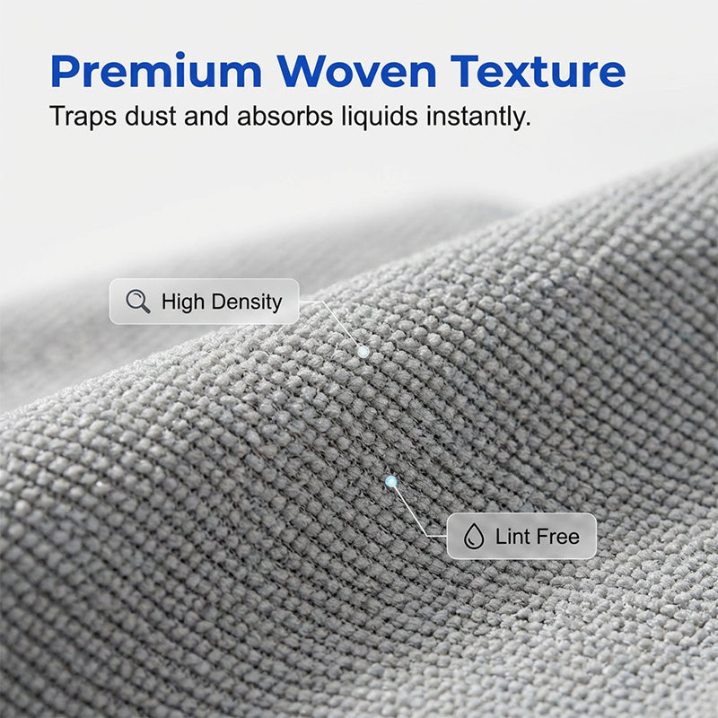 ✨ LIMITED-TIME 50% OFF! 🧽 Premium Microfiber Cleaning Cloth – Streak-Free, Durable, 3-Pack Set 🧼