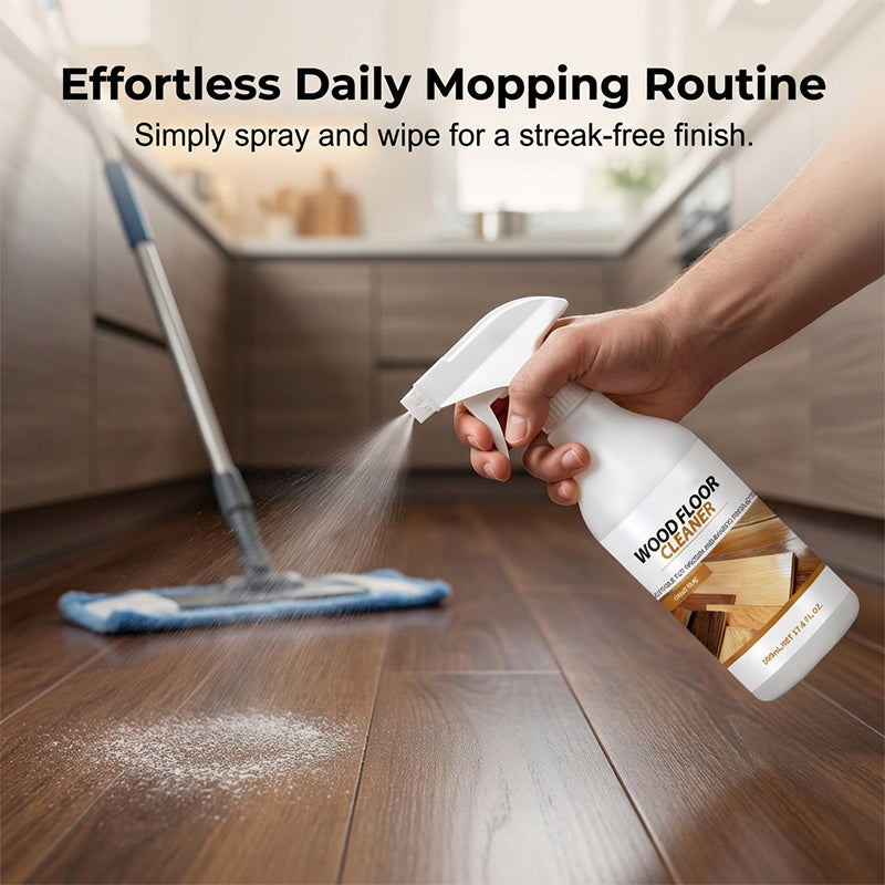 Quick-Drying Wood Floor Cleaner for Deep Cleaning
