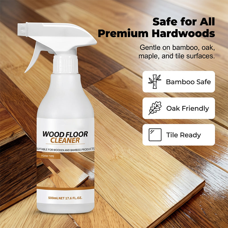 Quick-Drying Wood Floor Cleaner for Deep Cleaning