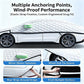 🥳HOT SALE🥳💞50K+ SOLD!🌨️🛡️ 50% OFF! Car Windshield Snow Cover – All‑season, multi‑layer. Covers hood, glass & side windows. Strong straps, no slipping! 🚙💨