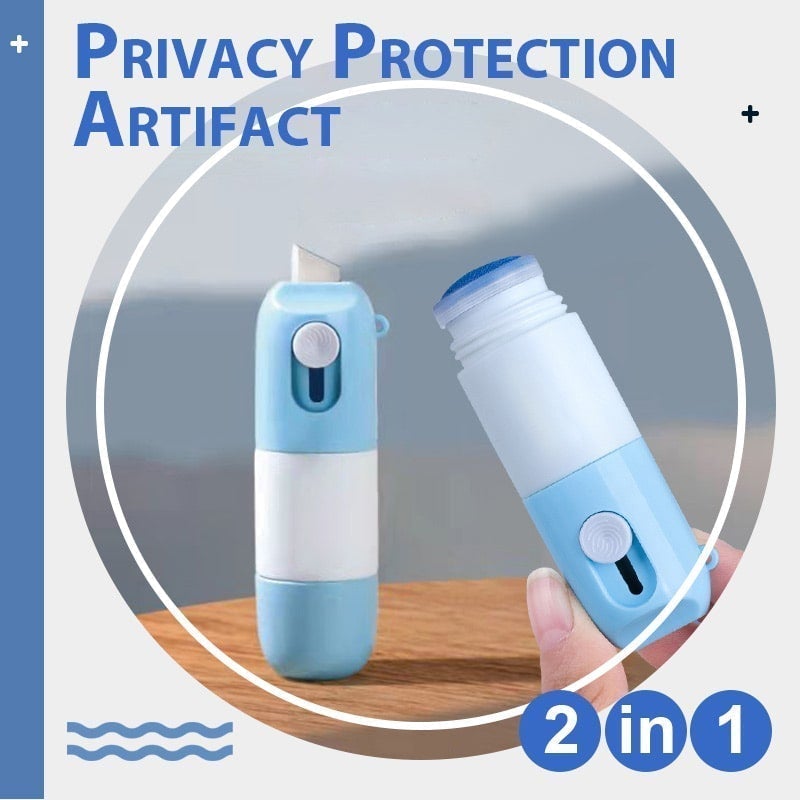 Erase Private Data Anywhere! 2-in-1 No-Trace Privacy Fluid