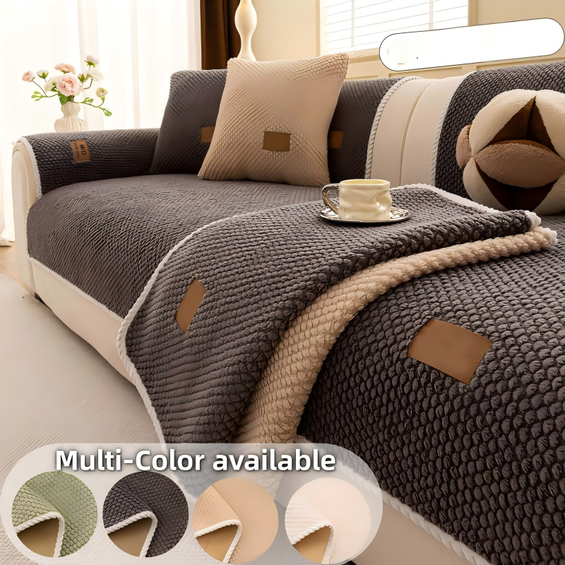 🛋️ Thickened non-slip sofa cover - ultra-soft, washable & scratch-resistant - perfect for children and pets 🐾