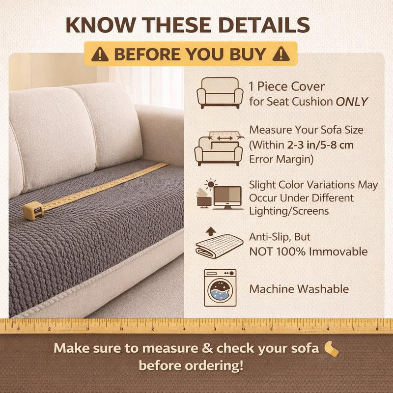 🛋️ Thickened non-slip sofa cover - ultra-soft, washable & scratch-resistant - perfect for children and pets 🐾