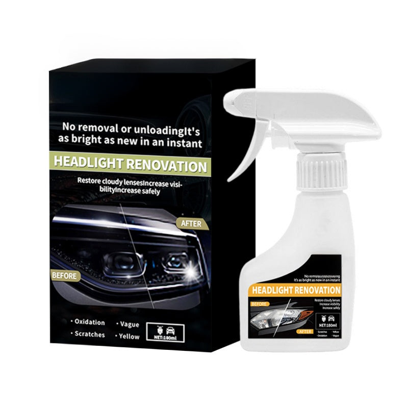 50K+ SOLD!🛠️🚗Car Headlight Restoration Spray