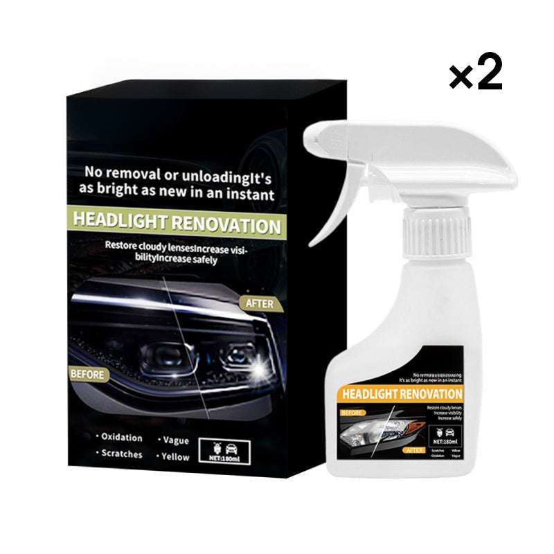 50K+ SOLD!🛠️🚗Car Headlight Restoration Spray
