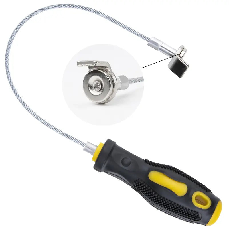 🔧 LIMITED-TIME 50% OFF! ✨ Magnetic Oil Drain Plug Removal Tool – Strong Magnet, Flexible Shaft, Extended Reach 🛢️