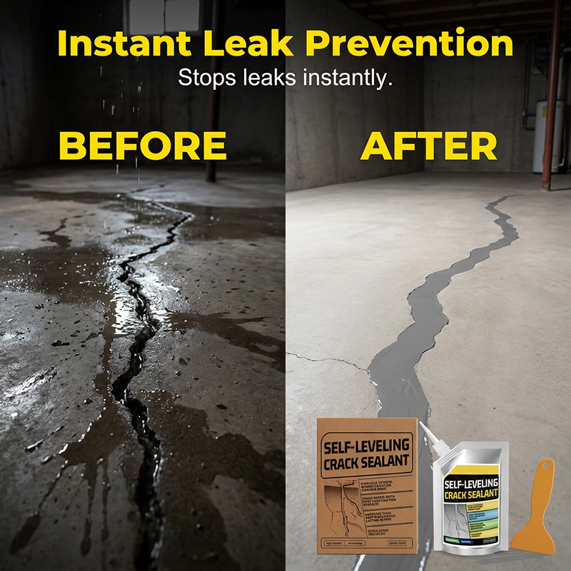 🛠️ Self-Leveling Concrete Crack Sealant – Waterproof & Durable 💧🔒