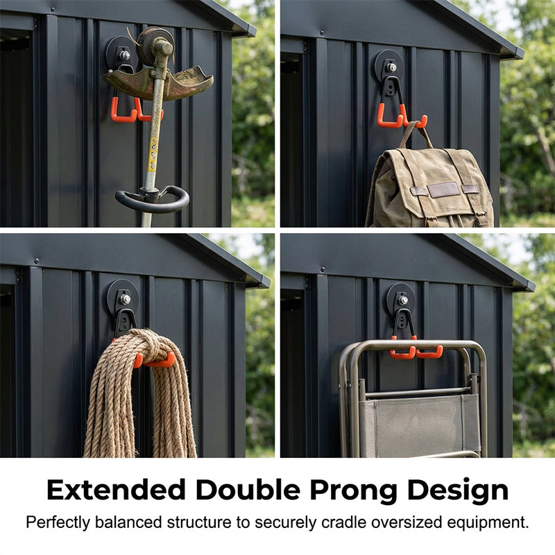 🧲 Save 50%! 🪝 Heavy-Duty Magnetic Double-Claw Hook – Strong hold & versatile ✨