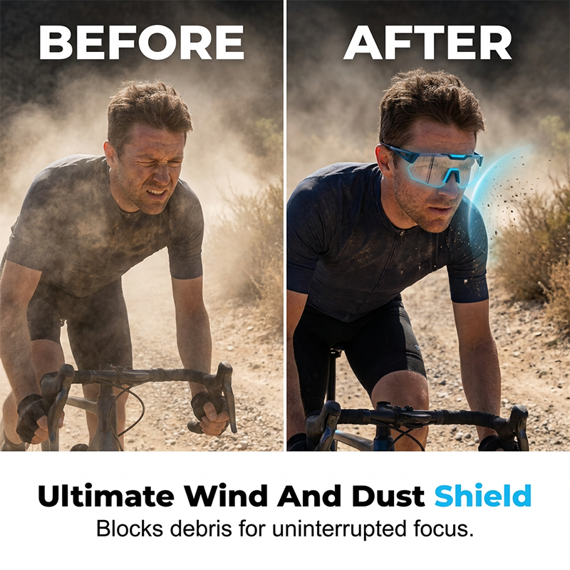 Stylish Day & Night Riding Protection Glasses