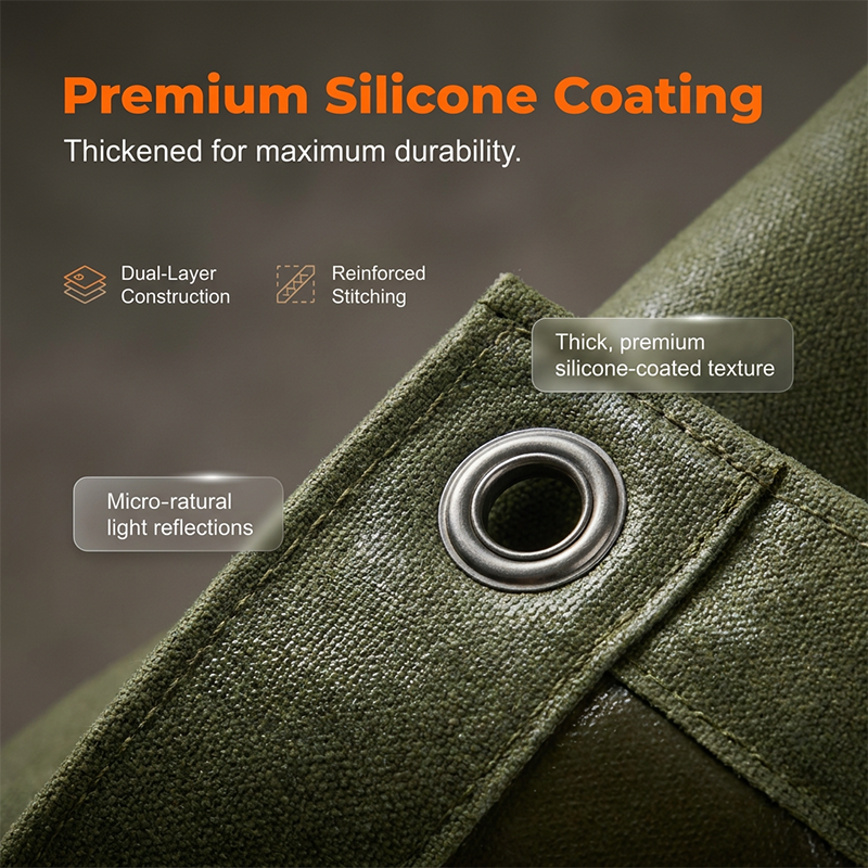 Heavy-Duty Waterproof Tarp 🛡️ Tough, Tear-Proof & Ready for Any Weather 🌧️✨