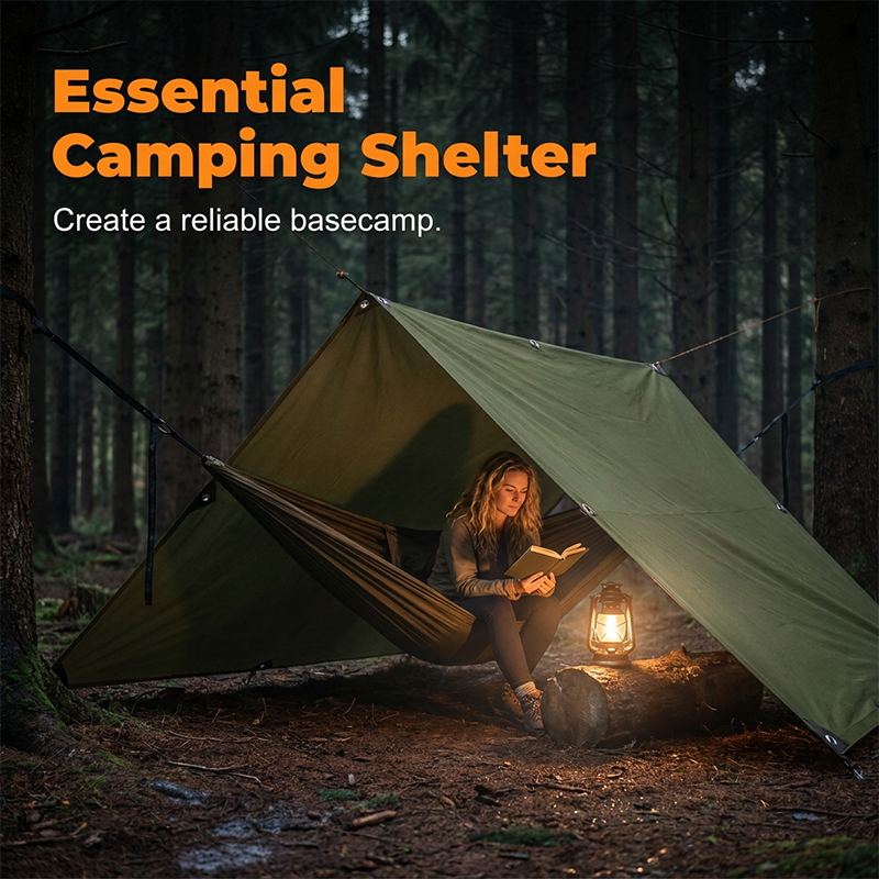 Heavy-Duty Waterproof Tarp 🛡️ Tough, Tear-Proof & Ready for Any Weather 🌧️✨