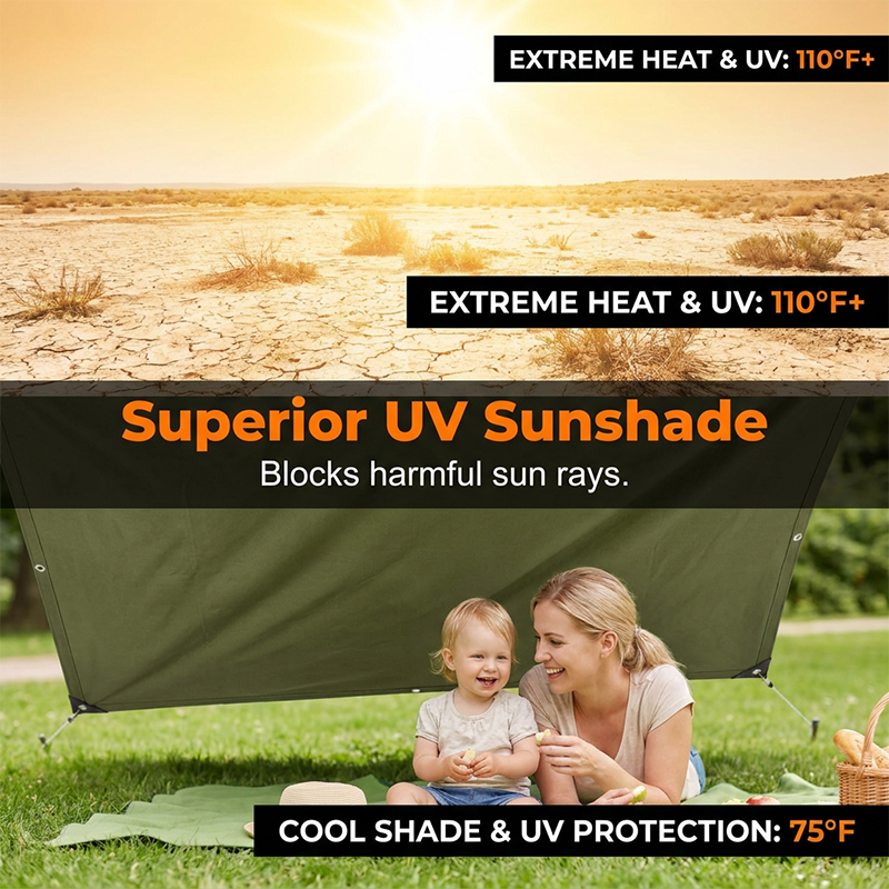 Heavy-Duty Waterproof Tarp 🛡️ Tough, Tear-Proof & Ready for Any Weather 🌧️✨