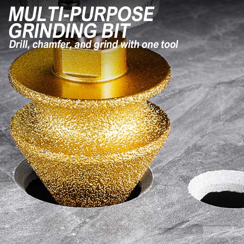⚙️50% OFF! ✨ Diamond Chamfering Bit for Grinder – Multi-Function, Brazed Diamond, Universal Fit 💎