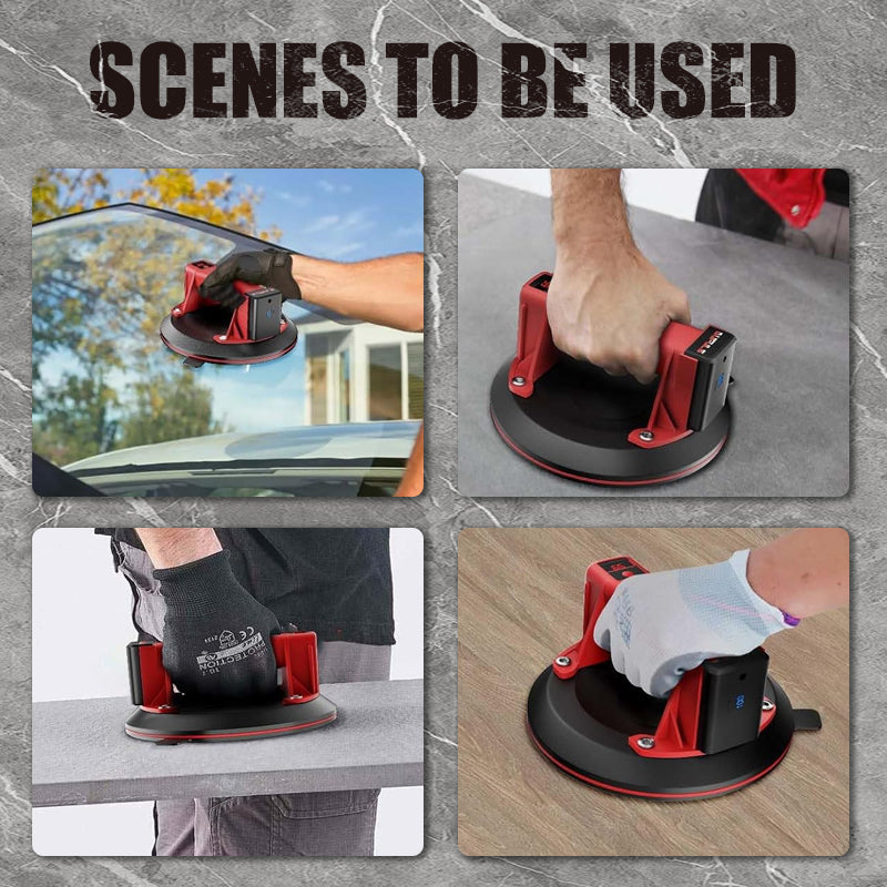 💪 Stop Breaking Your Back! ✨ Heavy-Duty Vacuum Suction Cup – Lift Glass & Tiles Like a Pro. 🏠