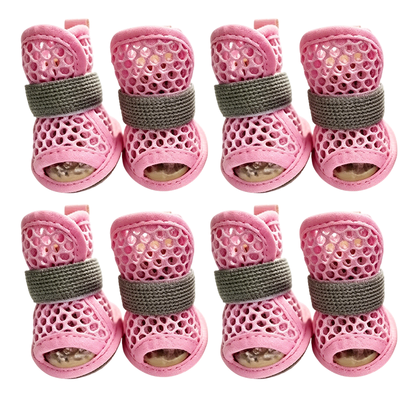 🔥 LAST DAY SPECIAL 50% OFF! ⚡ Lightweight Mesh Anti-Slip Pet Dog Boots – Breathable Summer Sandals, All Terrain Use 🐶