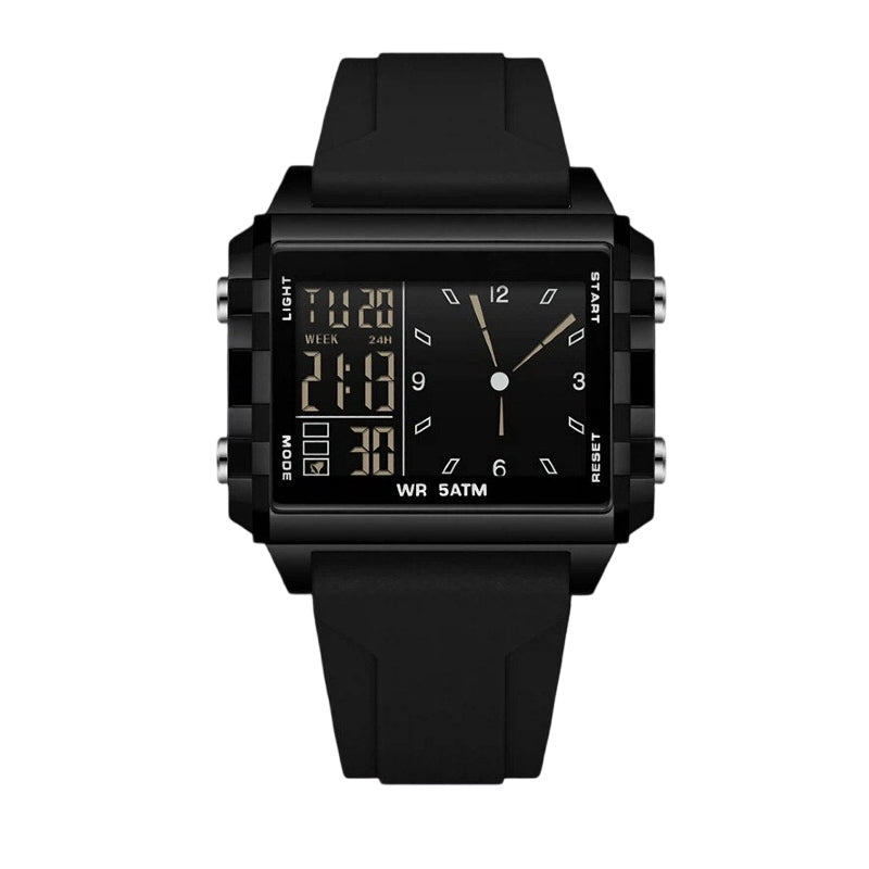 ⌚ 50% OFF NOW! 💧 Transparent Digital Watch – 50M Waterproof, Luminous Display & Hybrid Time – Style Meets Function ✨