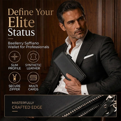 Slim Long Wallet for Men