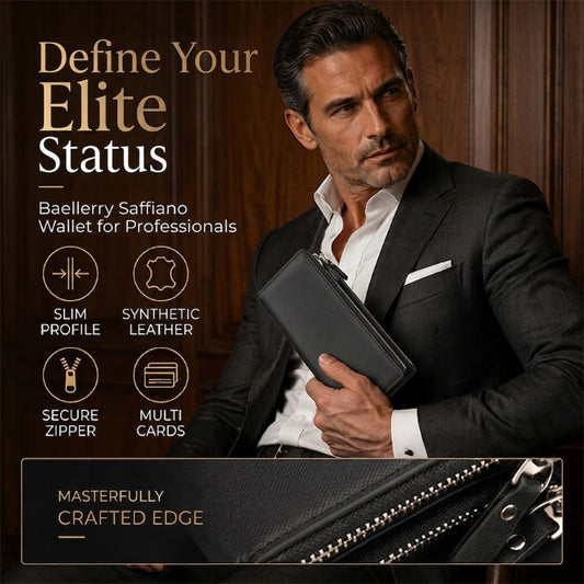 Slim Long Wallet for Men