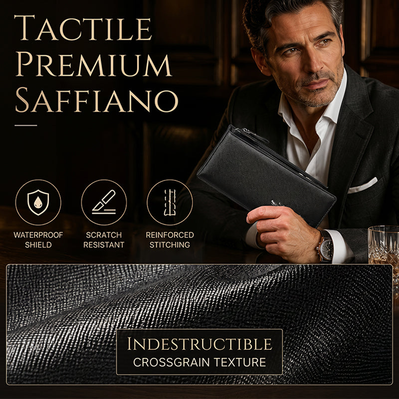 Slim Long Wallet for Men