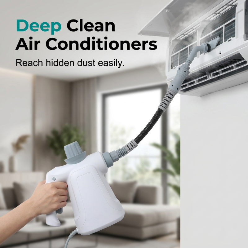 Multi-Purpose High-Temperature Steam Cleaner Kit