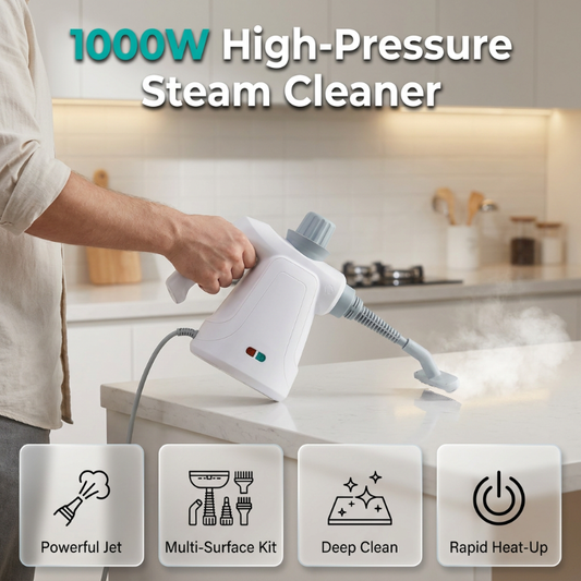 Multi-Purpose High-Temperature Steam Cleaner Kit