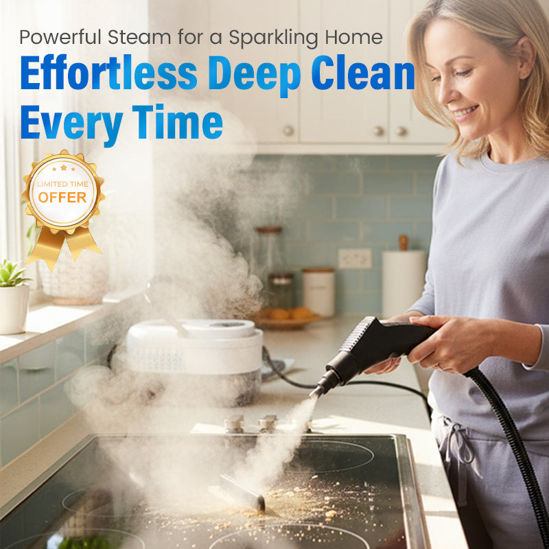 🥳HOT SALE💞50K+ SOLD!📢⏰ 50% OFF!💞Multifunctional High-Temperature Steam Cleaner for Home