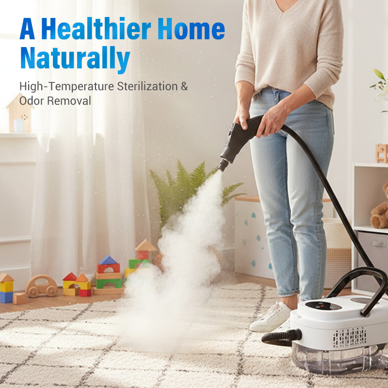 🥳HOT SALE💞50K+ SOLD!📢⏰ 50% OFF!💞Multifunctional High-Temperature Steam Cleaner for Home