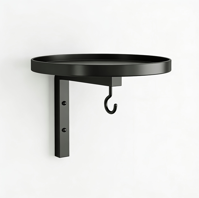 🐦 Wall-Mounted Metal Bird Bath Basin | Space-Saving Garden Bird Water Bowl for Patios, Fences & Outdoor Walls