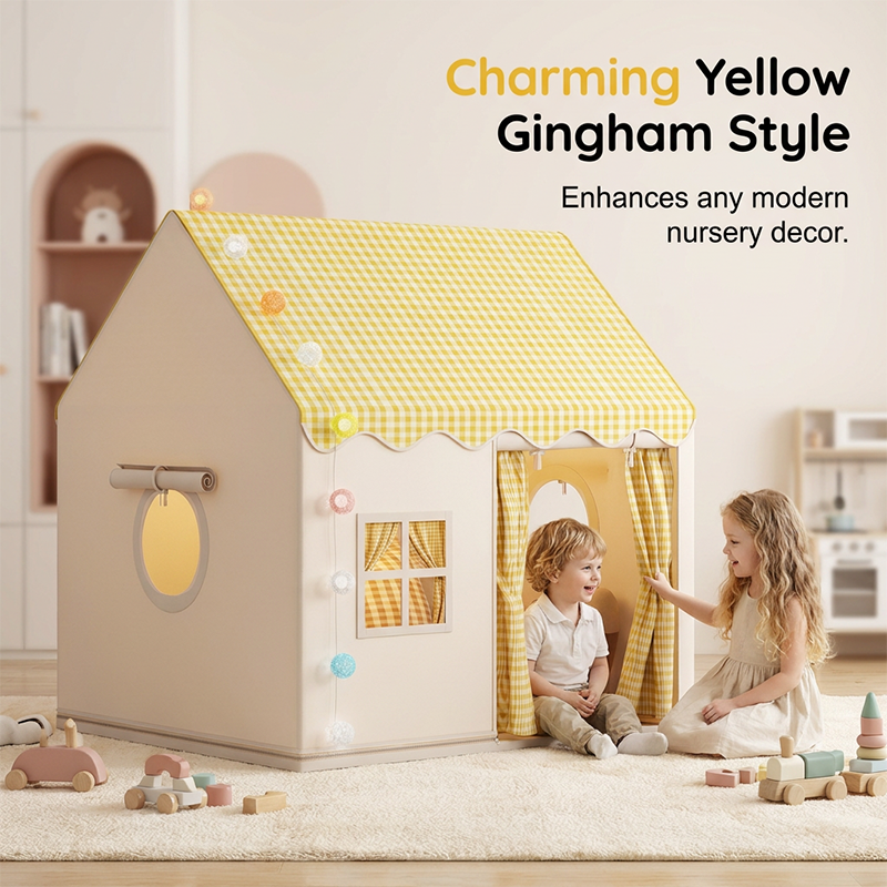 🏰 55% OFF NOW! ⏰ Children's Play Tent Castle – Spacious & easy to set up – Breathable fabric, perfect for indoor or outdoor fun – encourages imaginative play ✨🧸