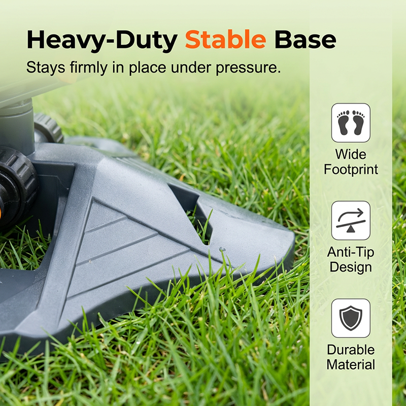 🏆 LAST DAY SPECIAL 50% OFF! 🔥 Wide-Coverage Automatic Rotating Garden Sprinkler – Oscillating Rain-Like Hydration for Lush Lawns 🌿