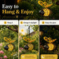 🌙🍃50% OFF! Hanging Solar Bee Light – Warm Amber Glow, Flicker-Free, Perfect for Garden Parties, Camping, or Kids’ Rooms – Spread Joy Day and Night 🌞🌜
