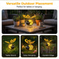 🌙🍃50% OFF! Hanging Solar Bee Light – Warm Amber Glow, Flicker-Free, Perfect for Garden Parties, Camping, or Kids’ Rooms – Spread Joy Day and Night 🌞🌜