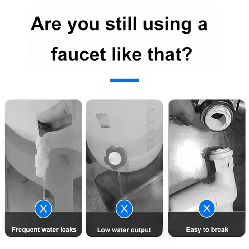 💧Leakproof Water Tank Tap with Bulkhead Fitting🛠️