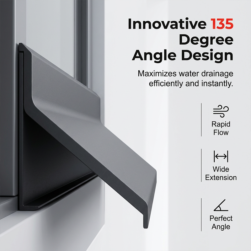 🚪 BUY 2 GET 1 FREE! 🏠 Flexible Window Crevice Rain Seal Barrier Strip – Self-adhesive & weatherproof – Keeps rain & drafts out – easy to cut and install 🌧️✨