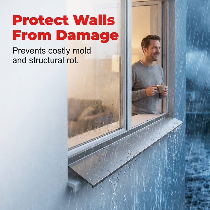 🚪 BUY 2 GET 1 FREE! 🏠 Flexible Window Crevice Rain Seal Barrier Strip – Self-adhesive & weatherproof – Keeps rain & drafts out – easy to cut and install 🌧️✨