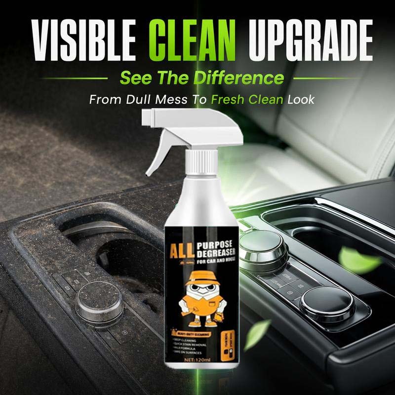 🧴🧼 Heavy-Duty Interior Cleaner & Degreaser – Cuts through grease & grime – Safe for cars, kitchens & workshops – streak-free formula ✨🚗