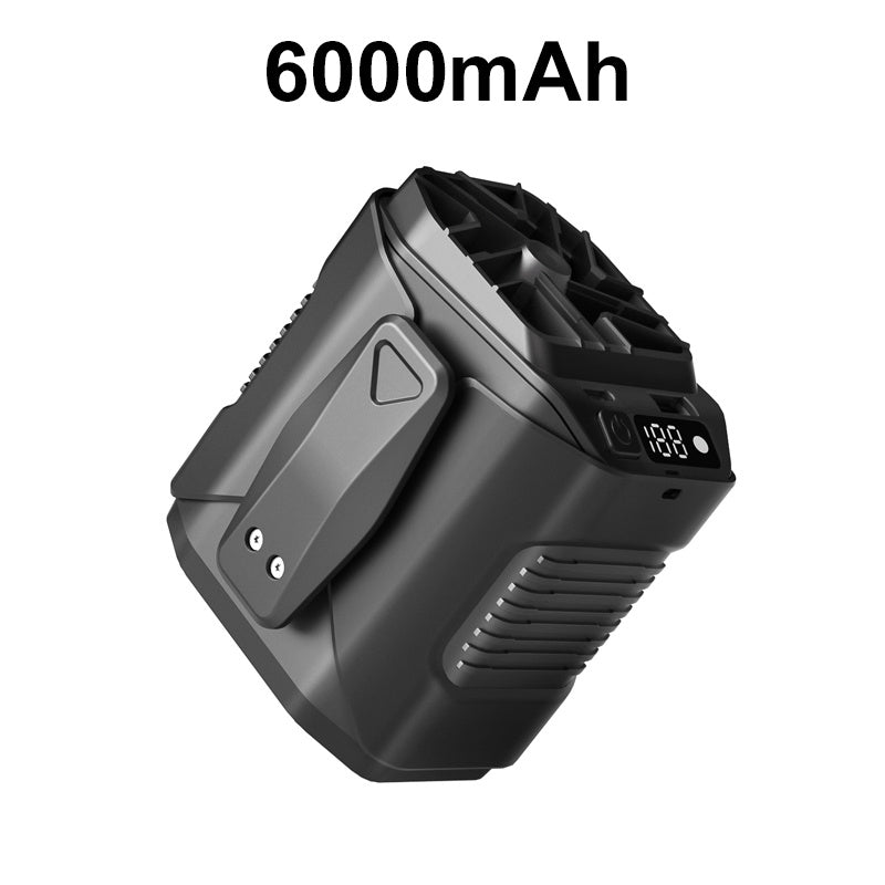 🔥LAST DAY 50% OFF🔥6000mAh Multifuntion Waist Fan with 100 Speeds & Flashlight