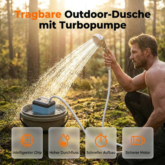 🏆LAST DAY SALE 50% OFF🔥Portable Electric Shower for Camping and Homes