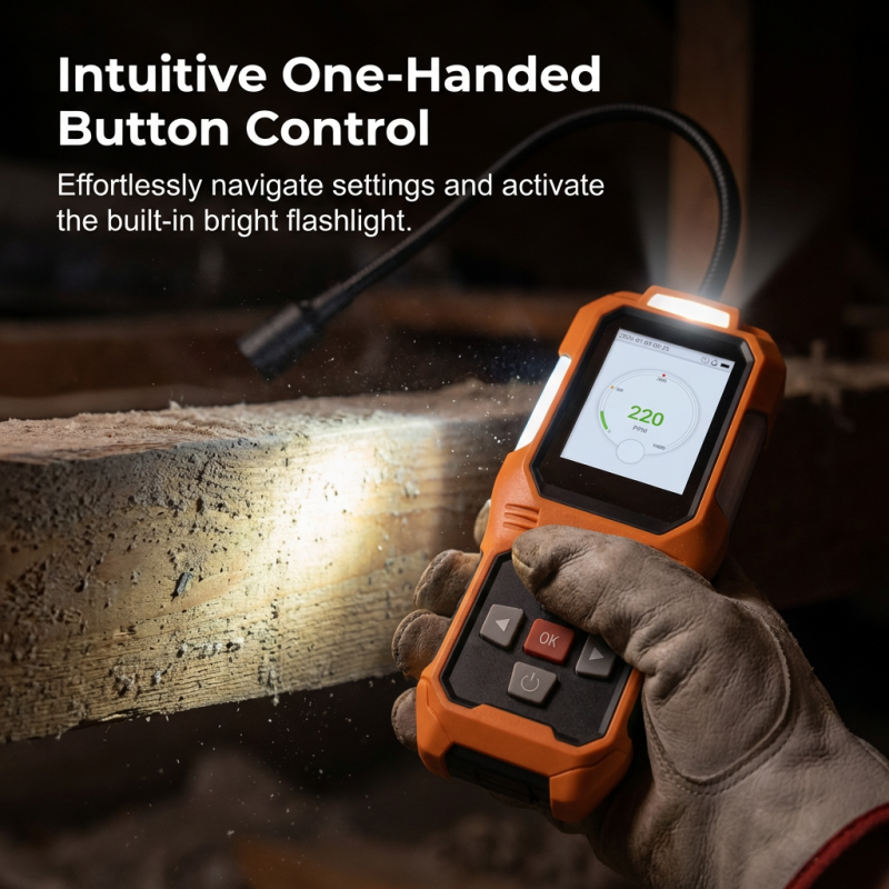Portable Natural Gas Leak Detector